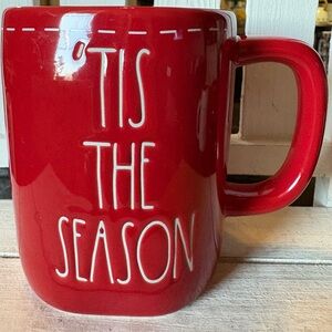 Rae Dunn Red 'Tis the Season Mug